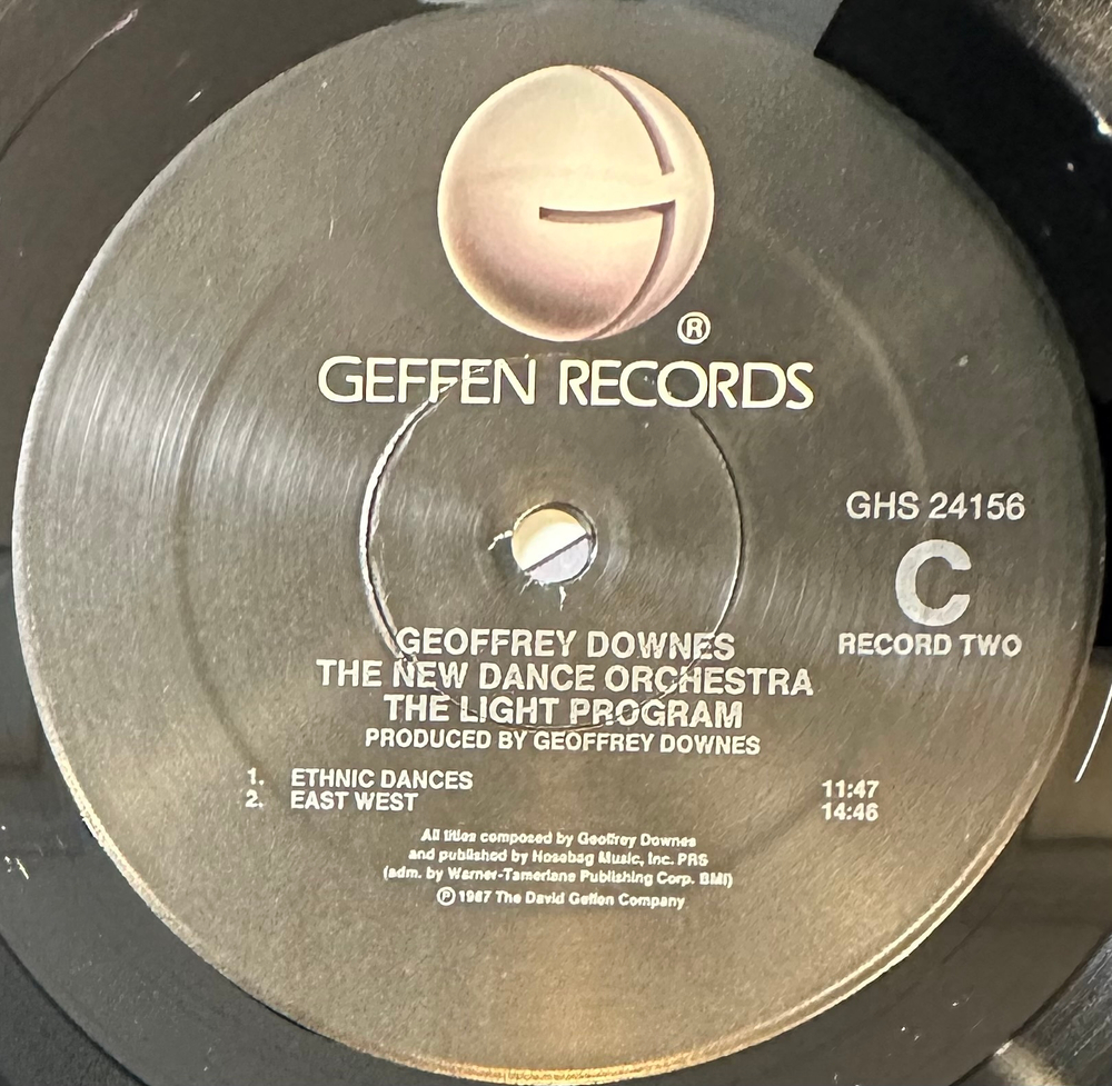 Geoffrey Downes / The New Dance Orchestra - The Light Program (Европа 1987г.) 2LP