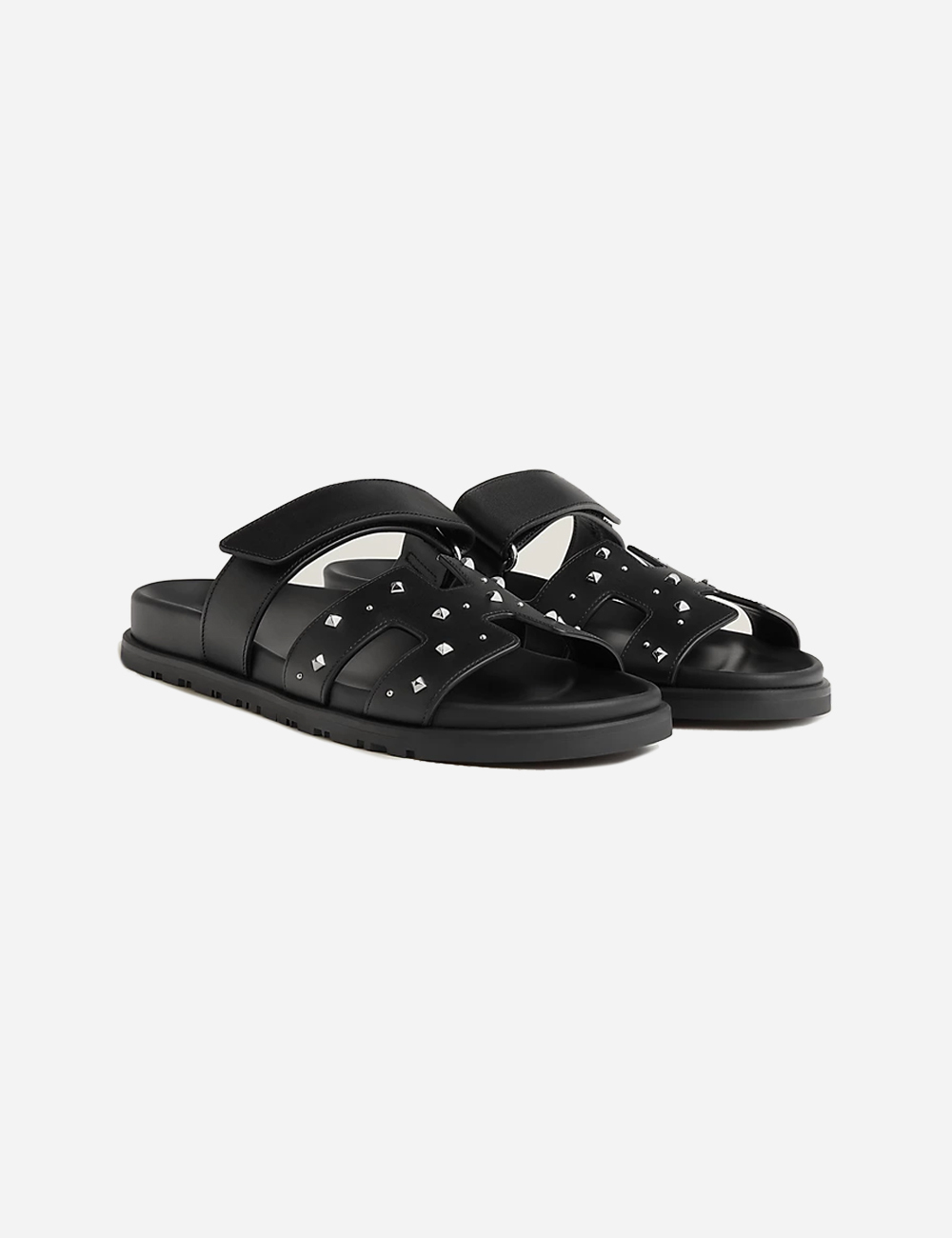 Hermes Chypre Sandal Noir (H251017Z-02355)