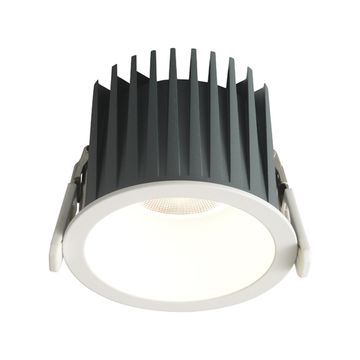 Светильник встраиваемый 12W 4000K CLT 008C83 WH 4000K IP54 белый Crystal Lux