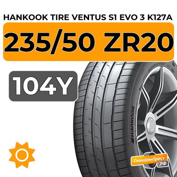 Hankook Tire Ventus S1 Evo 3 SUV K127A 235/50 ZR20 104Y XL
