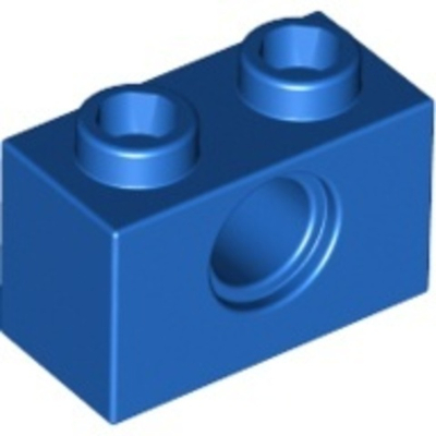 Lego Кирпич 1x2 R4.9 (синий) 370023