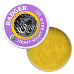 Badger, Organic, бальзам "ночь-ночь", лаванда и ромашка, 2 унции (56 г)