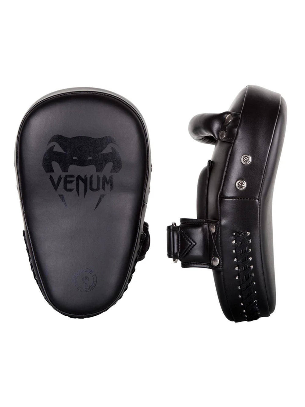 Пэды Venum Elite Small Black/Black (пара)