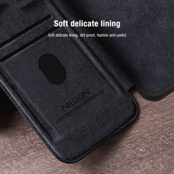 Кожаный чехол-книжка Nillkin Leather Qin Pro для Samsung Galaxy S25+