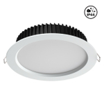 358304 SPOT NT19 555 белый Встраиваемый св-к (драйвер в комплект не входит) IP44 LED 3000K 20W DRUM