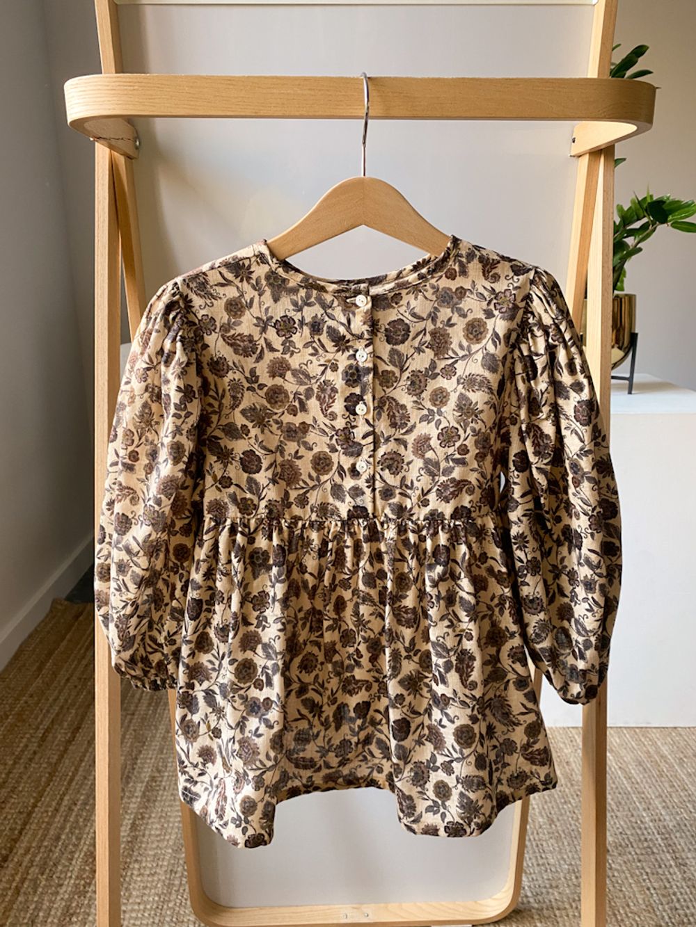 Хлопковая блузка Bebe Organic, 116