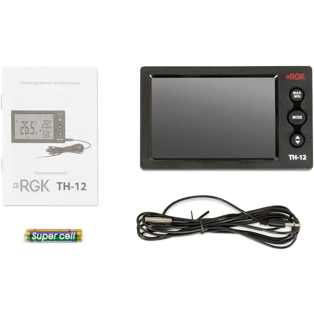 Термогигрометр TH-12 RGK 776462