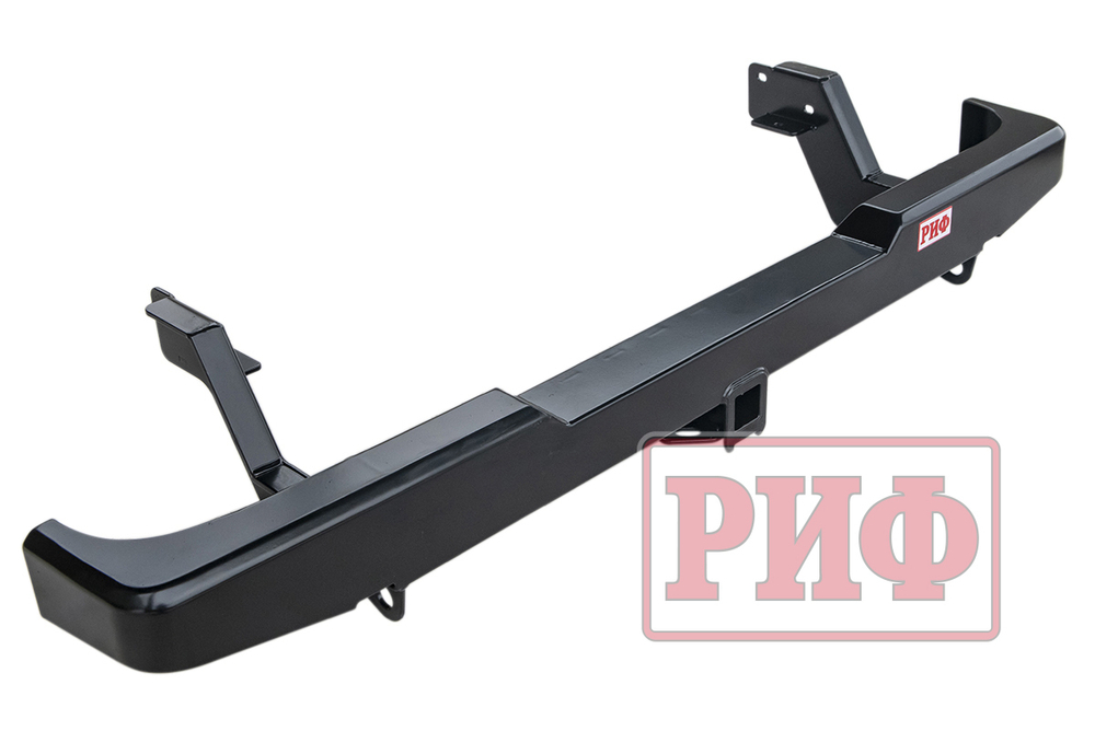 Бампер силовой задний Mazda B2500/BT50, Ford Ranger T5 2006-2010 с квадратом под фаркоп РИФ
