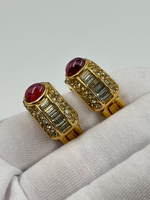 Клипсы Christian Dior