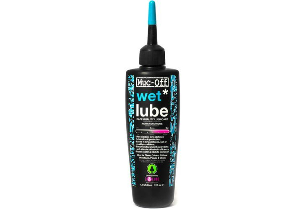 Смазка Muc-Off для влажной погоды Wet Lube 120мл,967