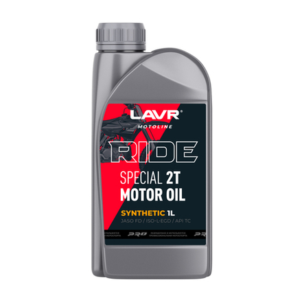 Масло 2T LAVR Moto Ride special FD 1л.