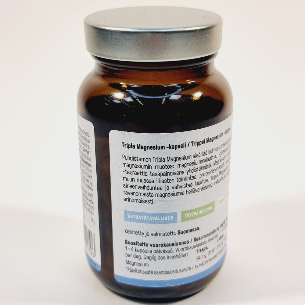 Магний Puhdistamo Tripla Magnesium 60 шт (из Финляндии)