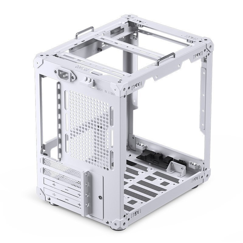 Корпус JONSBO C6-ITX, ITX, MINI-DTX, белый (без БП)