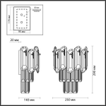 Настенный светильник Odeon Light BULLON 5069/2W