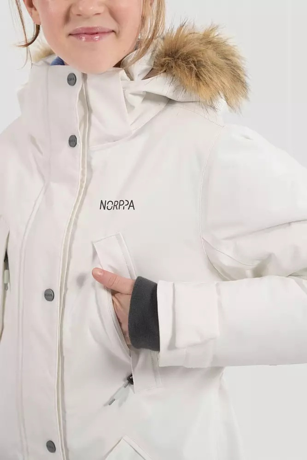 КУРТКА ПОДРОСТКОВАЯ NORPPA УТЕПЛЕННАЯ ЛАЧА (LACHA)