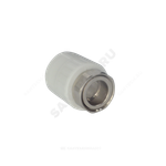 Муфта PP-R комбинированная белая Дн 20х1/2" с накидной гайкой на метал. штуцере RTP (РосТурПласт) 10696