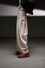 Брюки Blue Monte Pleated Casual Pants "Yunfeng White" Women’s