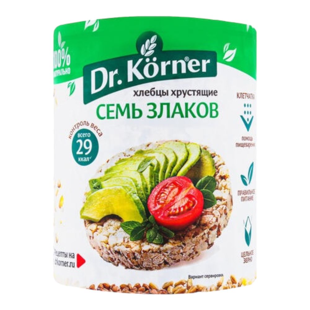 Хлебцы "7 злаков", 100 г (Dr. Korner)