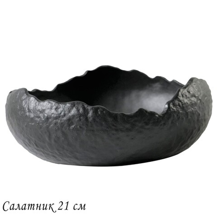 Lenardi 135-099 Салатник 21х65см ЭФИОПИЯ в под.уп.(х6)Фарфор