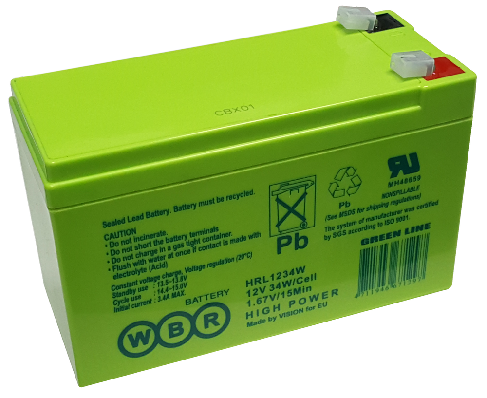 WBR HRL 1234W аккумулятор WBR HRL 1234W аккумулятор