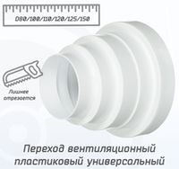 Переходы пластиковые