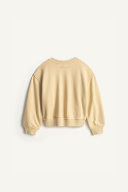 ZARA ТОЛСТОВКА С КРУГЛЫМ ВЫРЕЗОМ - LIMITED EDITION, БЕЖЕВЫЙ