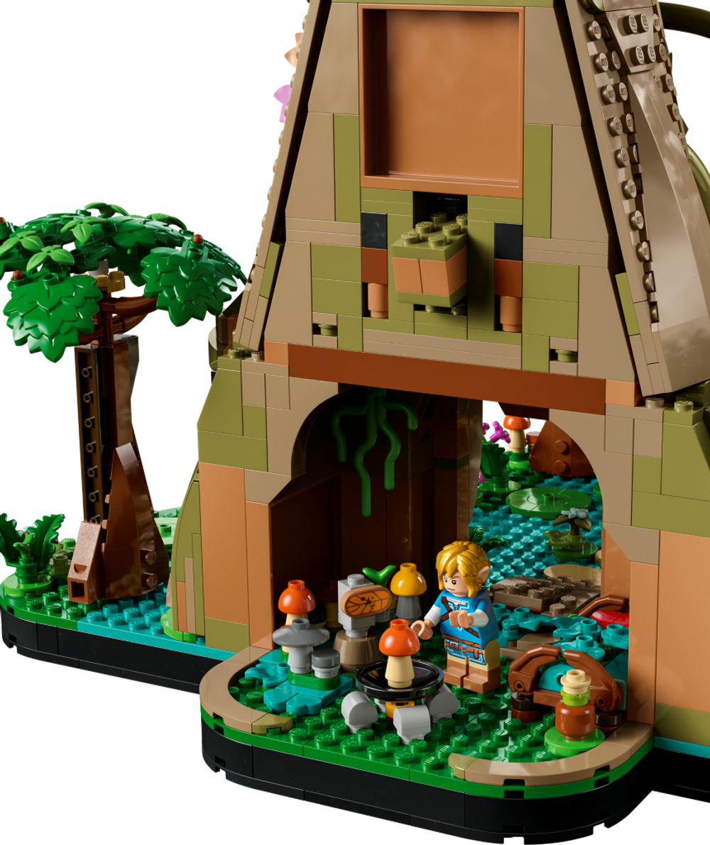 Конструктор Лего Легенда о Зельде Великий Дерево Деку 77092 | LEGO The Legend of Zelda Great Deku Tree 2500 деталей 18+