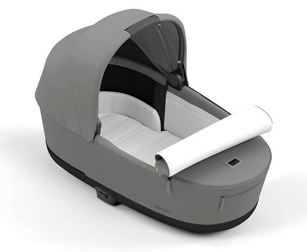 Коляска Cybex Priam IV Rosegold complete и автокресло Cloud G i-Size Magic Black 3 в 1 Mirage Grey