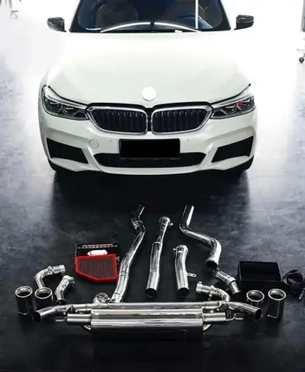 Спортивная выхлопная система с заслонками для BMW 6 Series 640i 2.0T 2018+ БМВ
