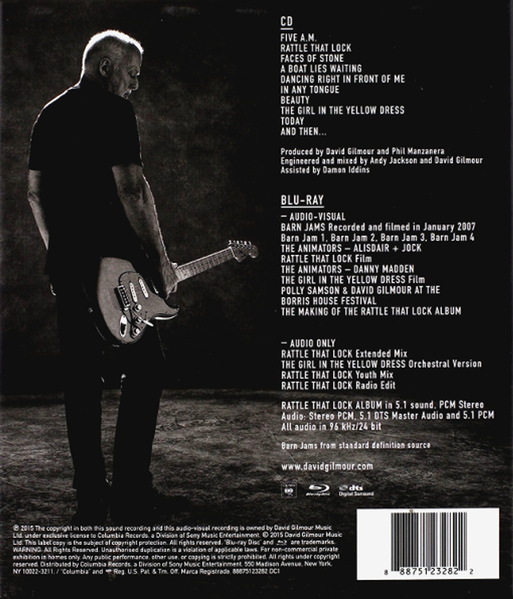 David Gilmour / Rattle That Lock (CD+Blu-ray)