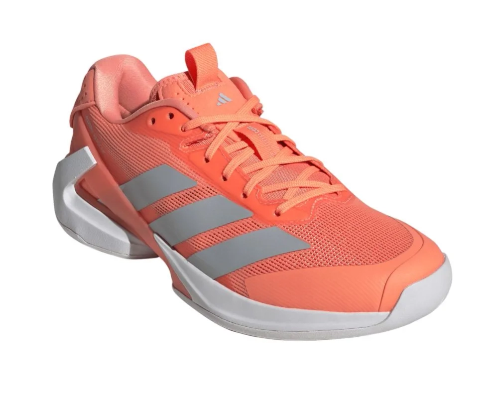 Женские теннисные кроссовки Adidas Adizero Ubersonic 5 W - beam orange/grey/white