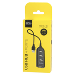 Perfeo USB-HUB 4 Port, (PF-H030 Black) чёрный