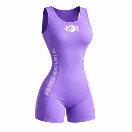 PRG Трико для пауэрлифтинга женское Purple singlet