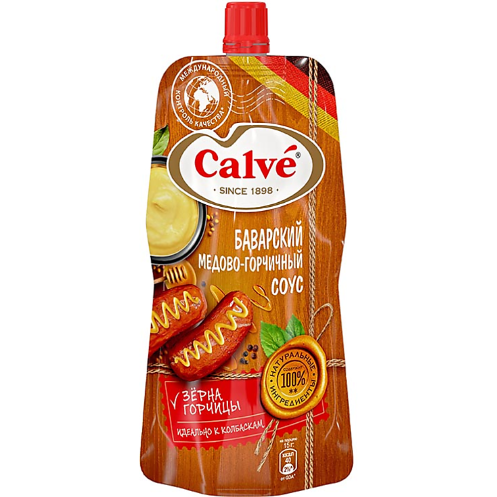 Соус Calve Медово-горчичный 230 гр