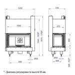 КАМИННАЯ ТОПКА CFR 1000B (STAV)