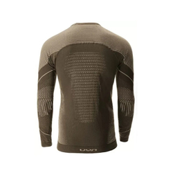 Футболка UYN Evolutyon Xtreme Comfort Uw Lg_Sl. Tactical Coyote/Grey/Grey