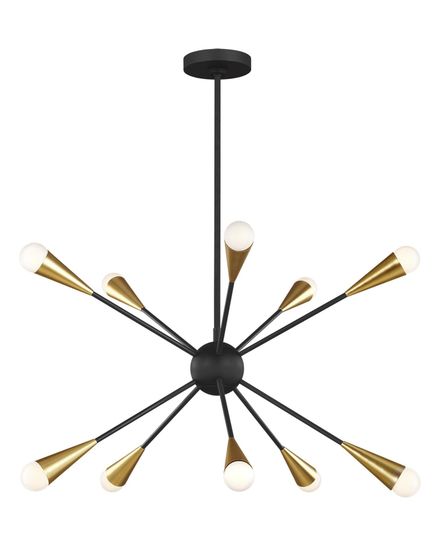 Люстра "Джейкоб" brass black