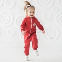 Комбинезон утепленный с боковыми карманами и  капюшоном  "Чили"