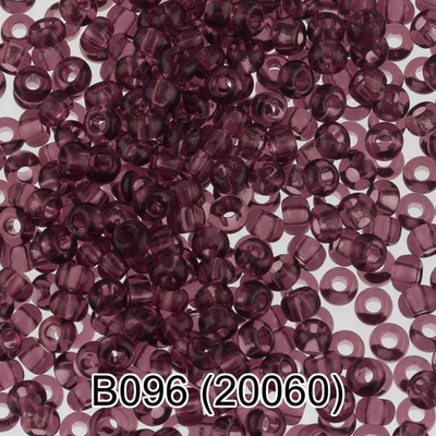Бисер Чехия "GAMMA" круглый 2 10/0 2.3 мм B096 лиловый ( 20060 )