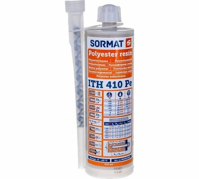 Анкер химический Sormat ITH 410 Pe для бетона, кирпича, керамзита и камня