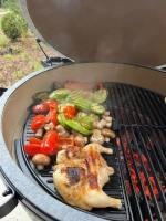 Решетка чугунная полукруглая для гриля ХL (Big Green Egg)
