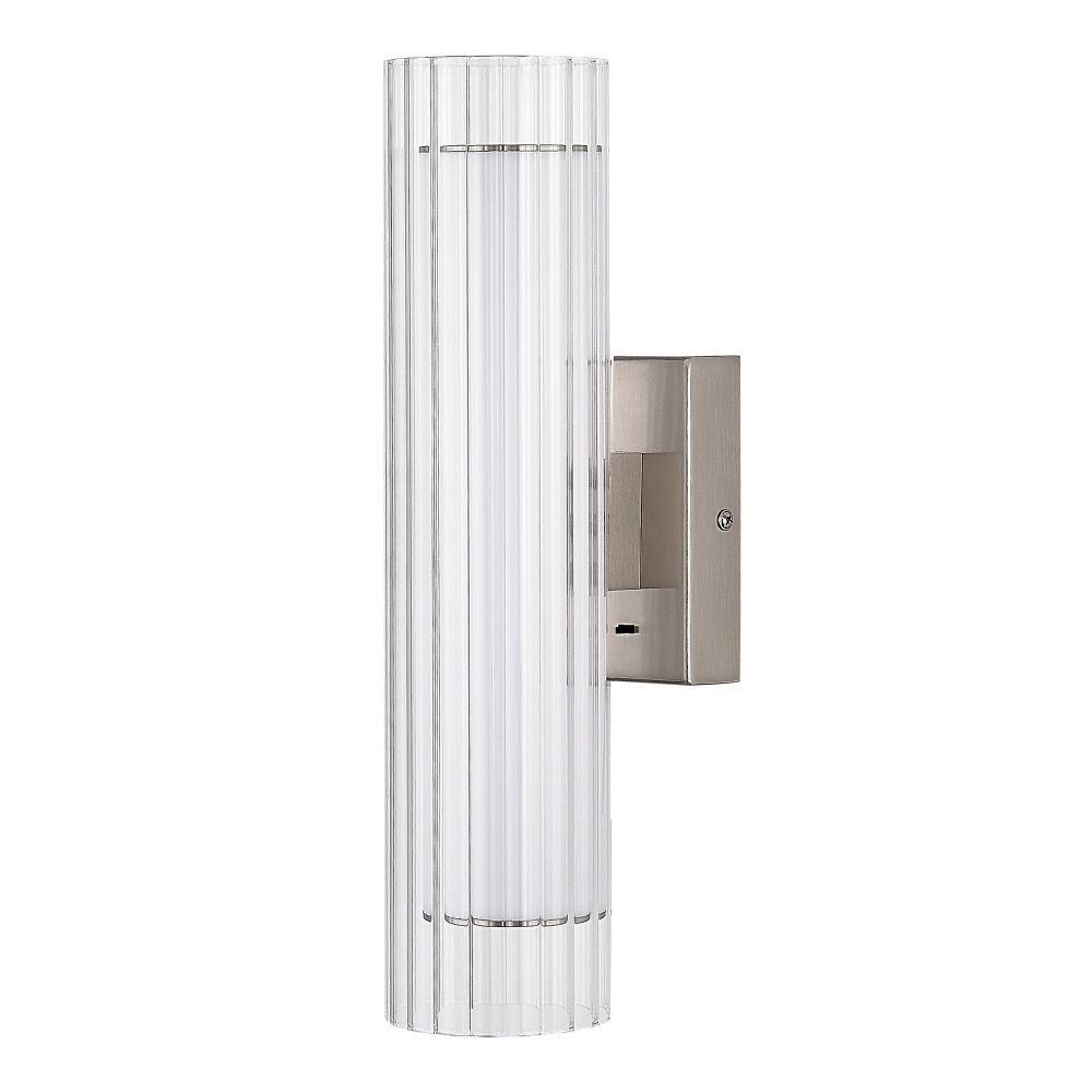 Светильник настенный, Никель/Белый-прозрачный, ENFYS, LED 7W, 3000K/4000K/6000K