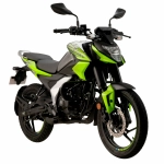 Мотоцикл Bajaj Pulsar N125 салатовый