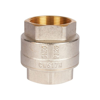 Клапан обратный ROMMER RVC-0001 - 2" (ВР/ВР, PN25, Tmax 120°C, с металлическим седлом)