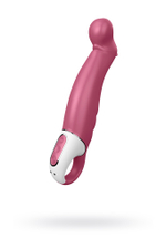 Вибратор Satisfyer Vibes Petting Hippo силикон розовый 22,9 см
