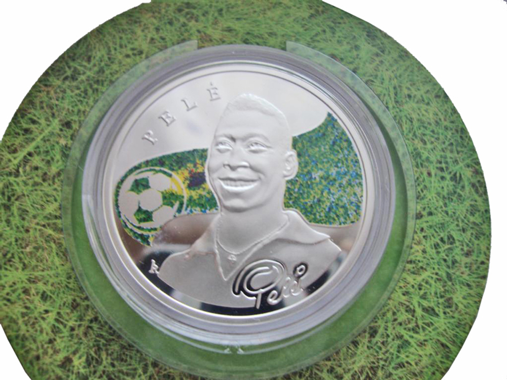 100 драм. Пеле - Короли футбола. Армения. 2008 год