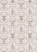 Ткань для пэчворка Peppy Век моды, рулон 112 см / 5 метров, ВМ-16 серый, Peppy