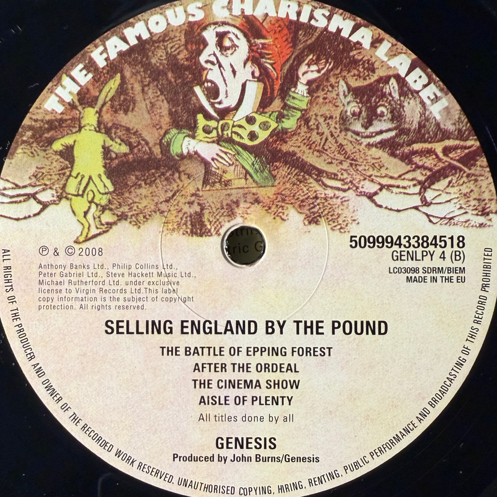 Genesis ‎– Selling England By The Pound (Европа 2013г.)Т
