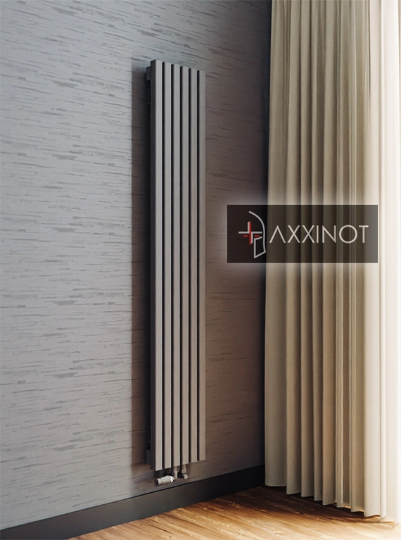 Axxinot Fortalla V 500 - вертикальный трубчатый радиатор высотой 500 мм, палитра RAL
