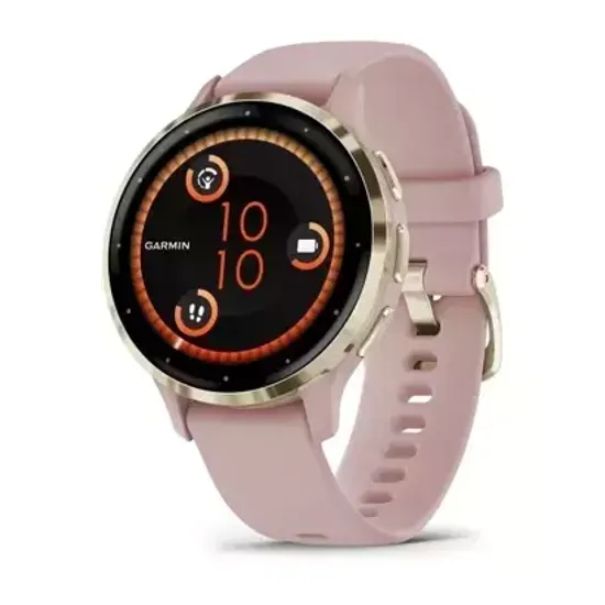 Смарт-часы Garmin VENU 3S dust rose case and silicone band 010-02785-03